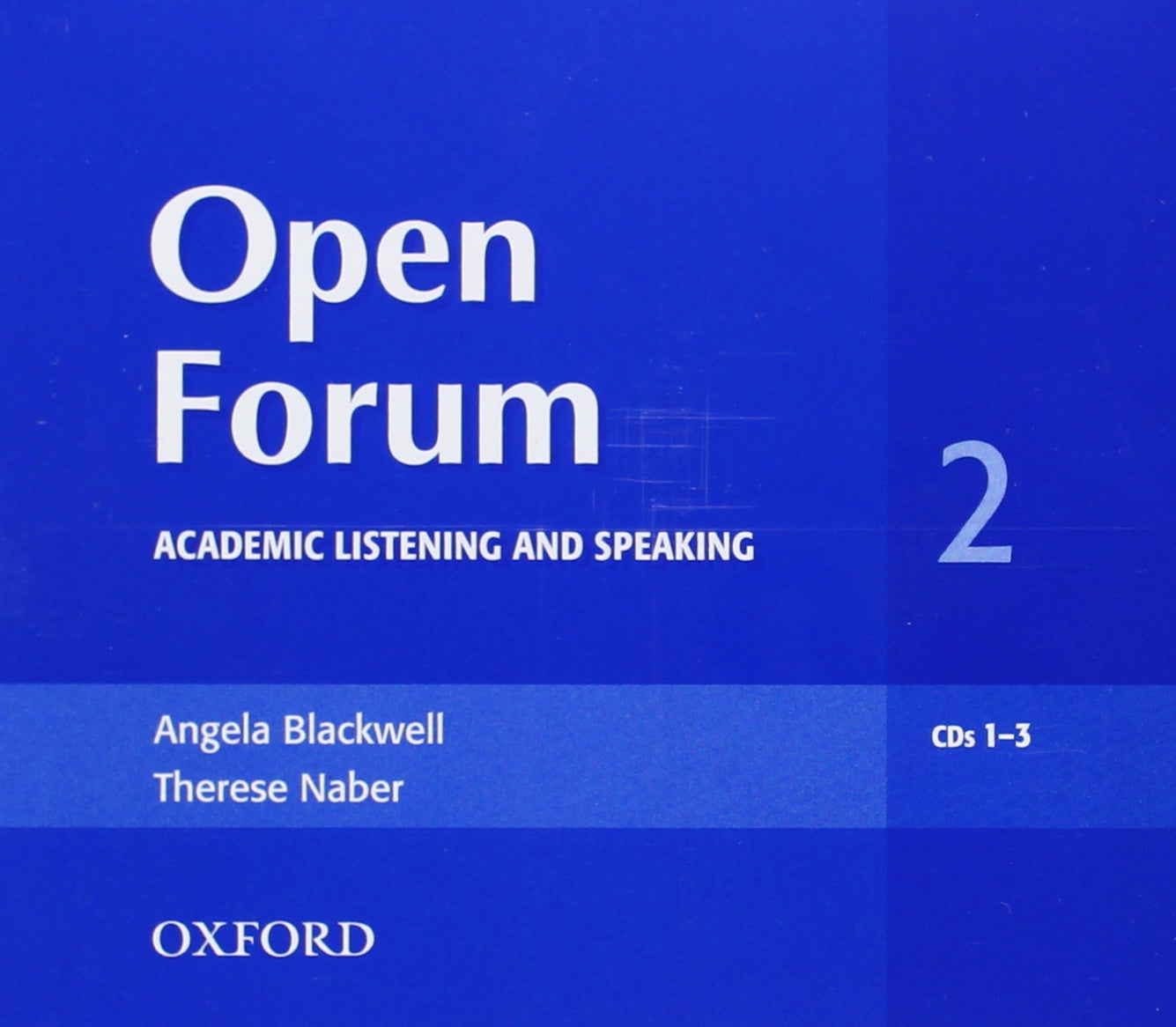 Open Forum 2 Audio CD: Academic Listening and Speaking (Open Forum Series),Used