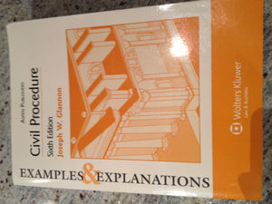 Civil Procedure, 6th Edition (Examples & Explanations),Used