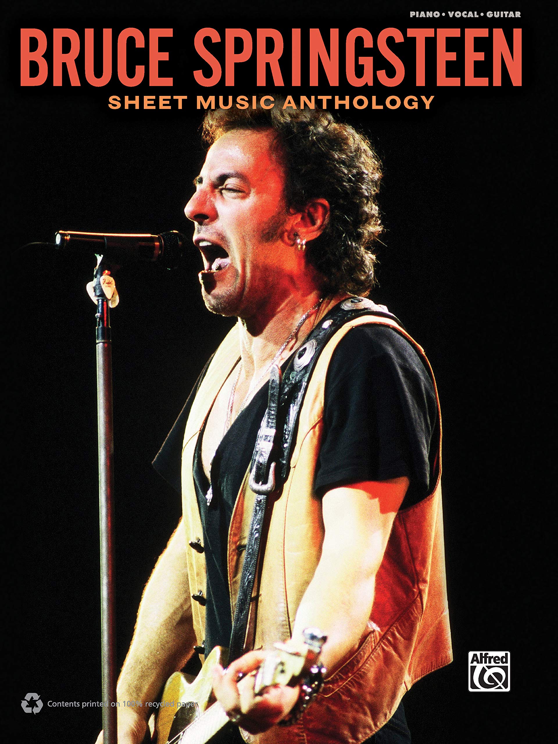 Bruce Springsteen  Sheet Music Anthology: Piano/Vocal/Guitar,Used