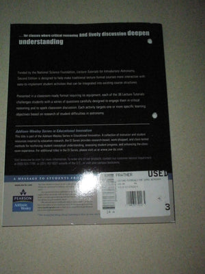 Lecture Tutorials For Introductory Astronomy (2Nd Edition)