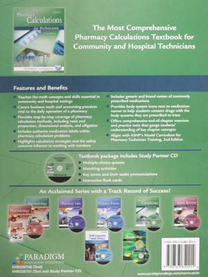 Pharmacy Calculations for Technicians,New