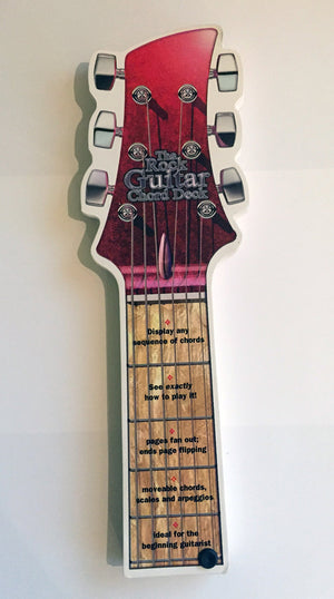 The Rock Guitar Chord Deck,Used