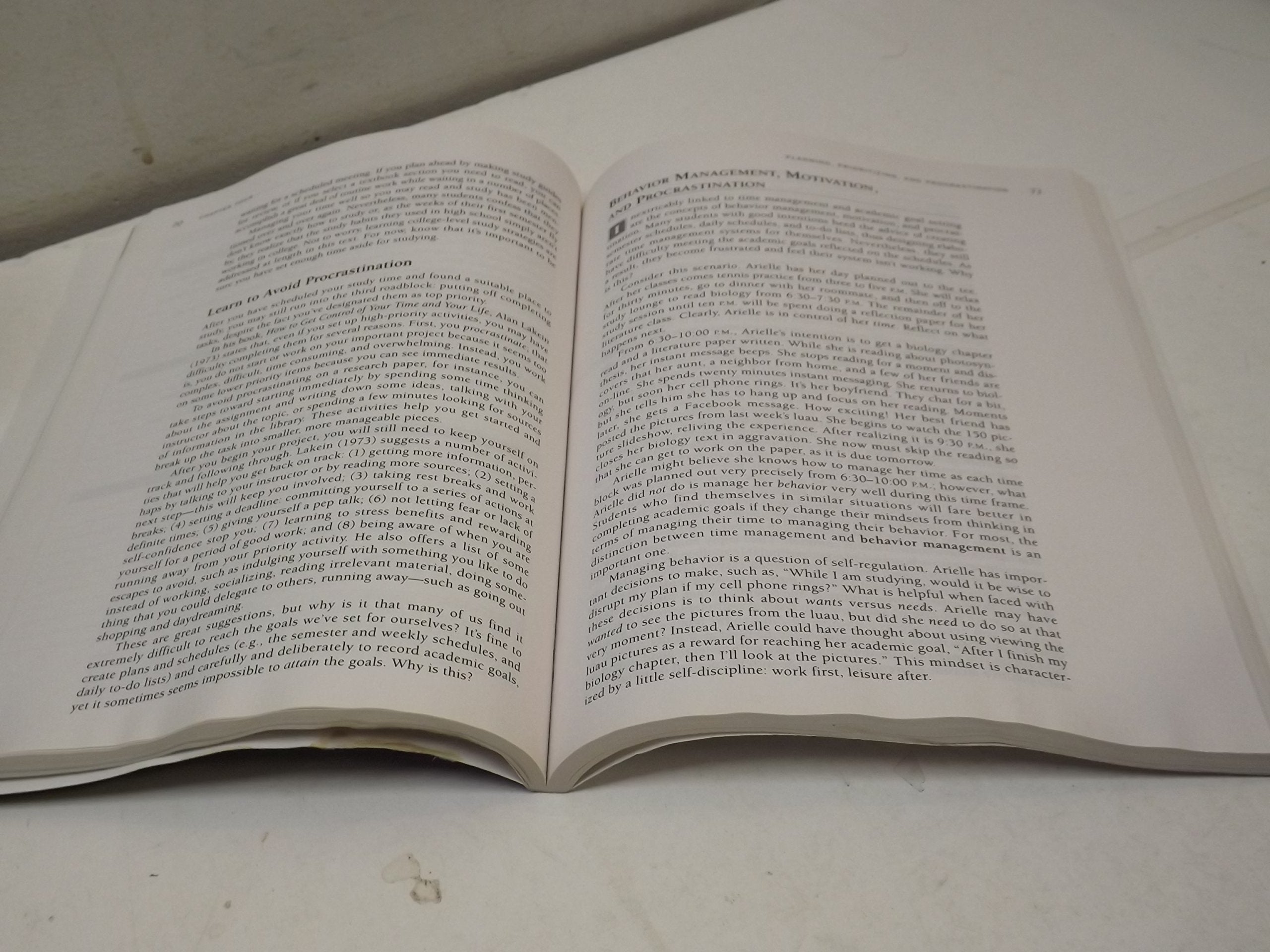 Foundations for Learning: Claiming Your Education,Used