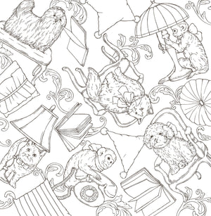 ??????????????? ~?????????????~ Symphony of Cute Animals(Coloring Book),New