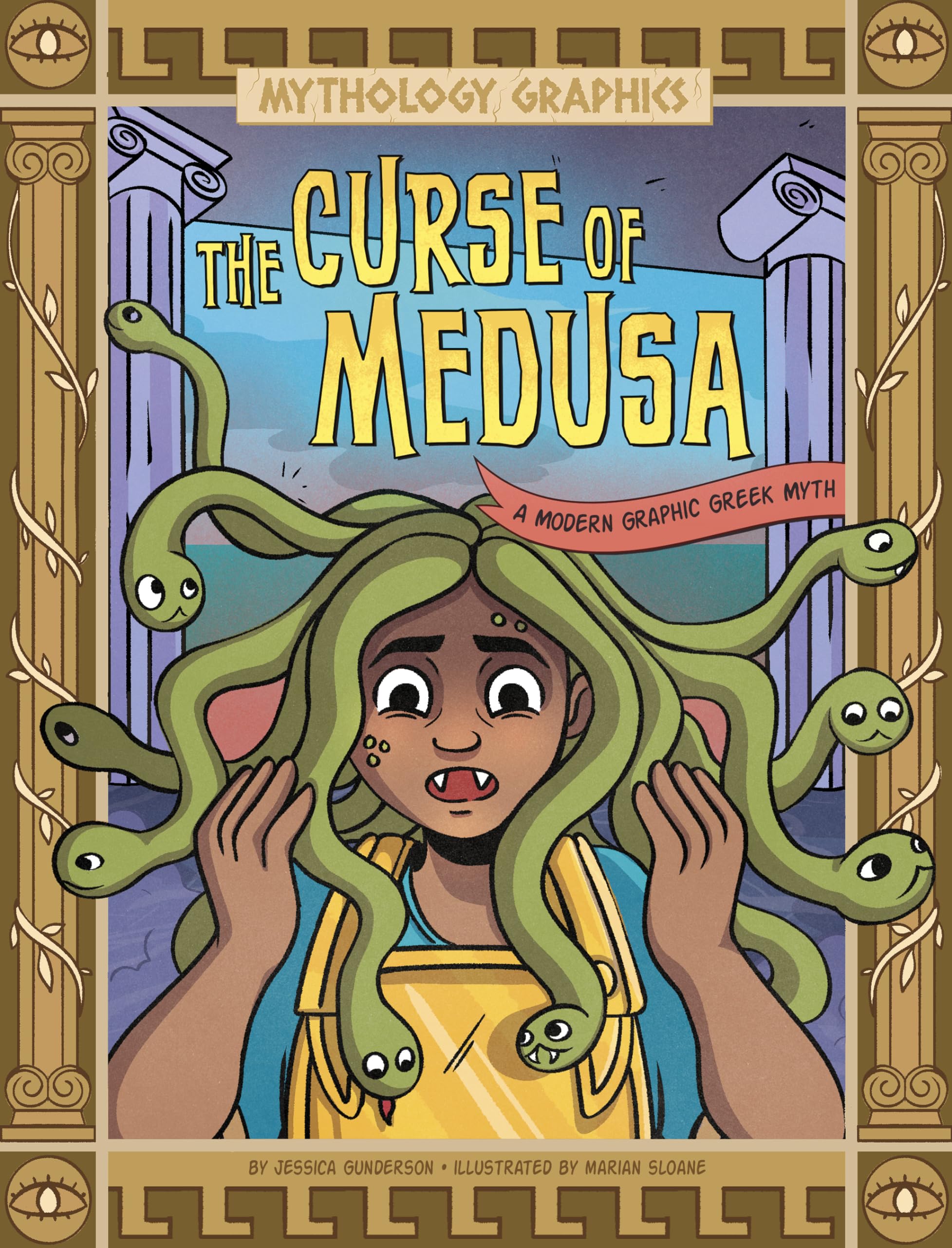 The Curse of Medusa: A Modern Graphic Greek Myth (Mythology Graphics),New