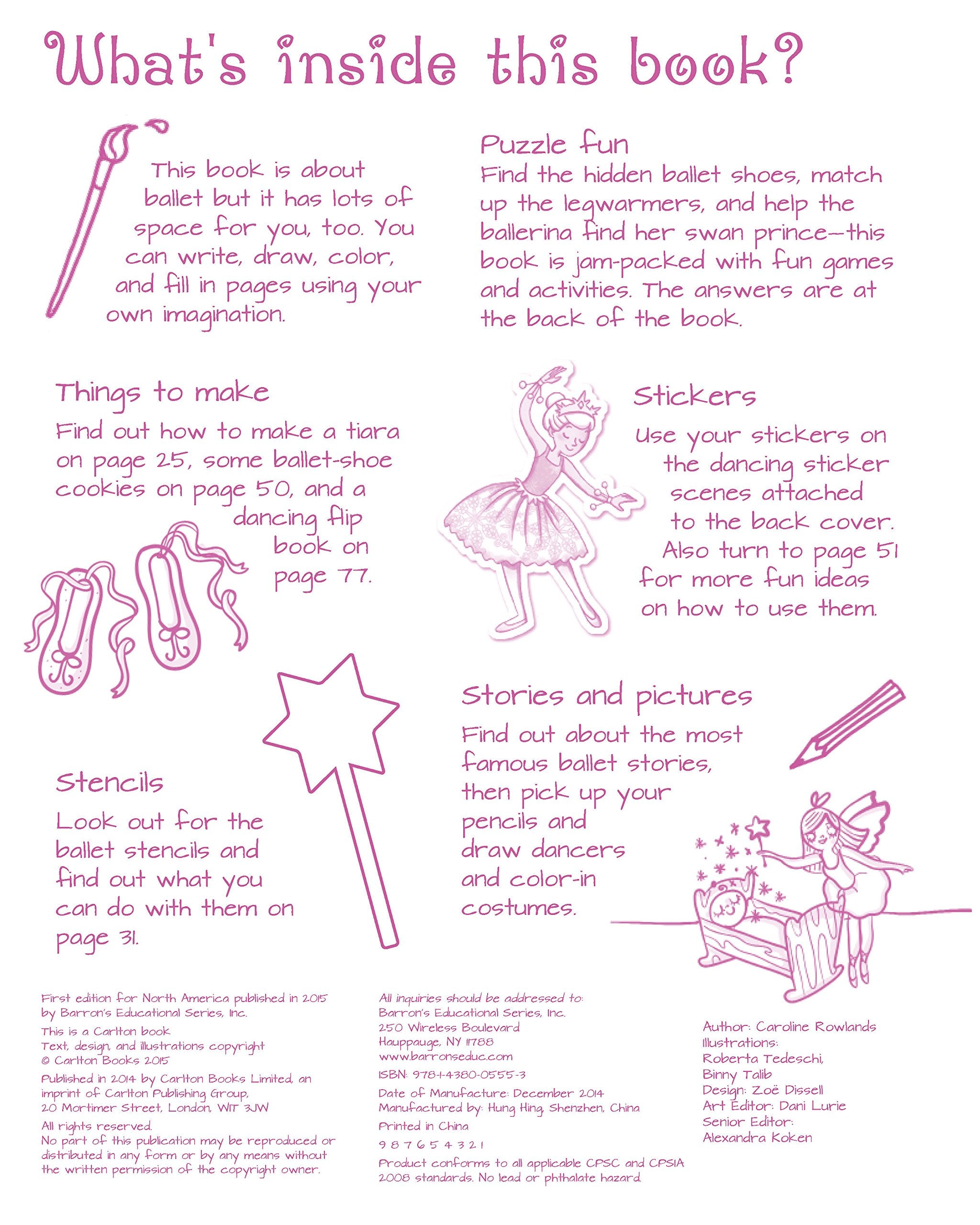 The Ballet Creativity Book,Used