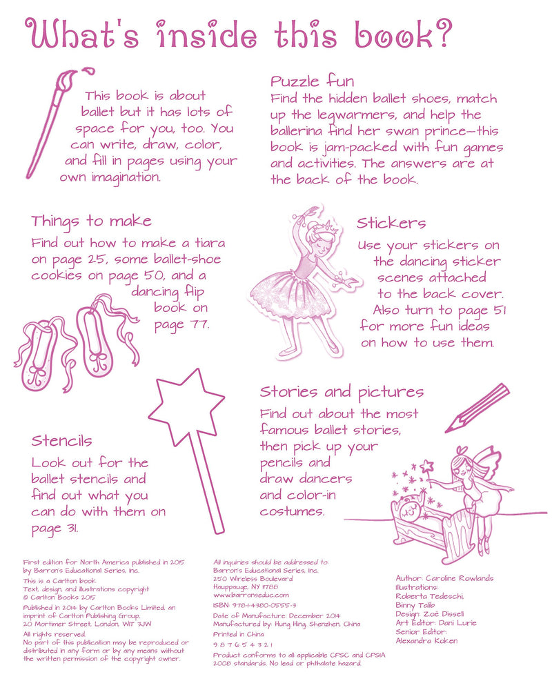 The Ballet Creativity Book,Used