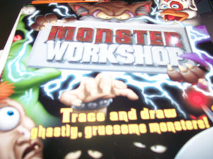 Monster Workshop: Trace and Draw Ghastly, Gruesome Monsters!,Used