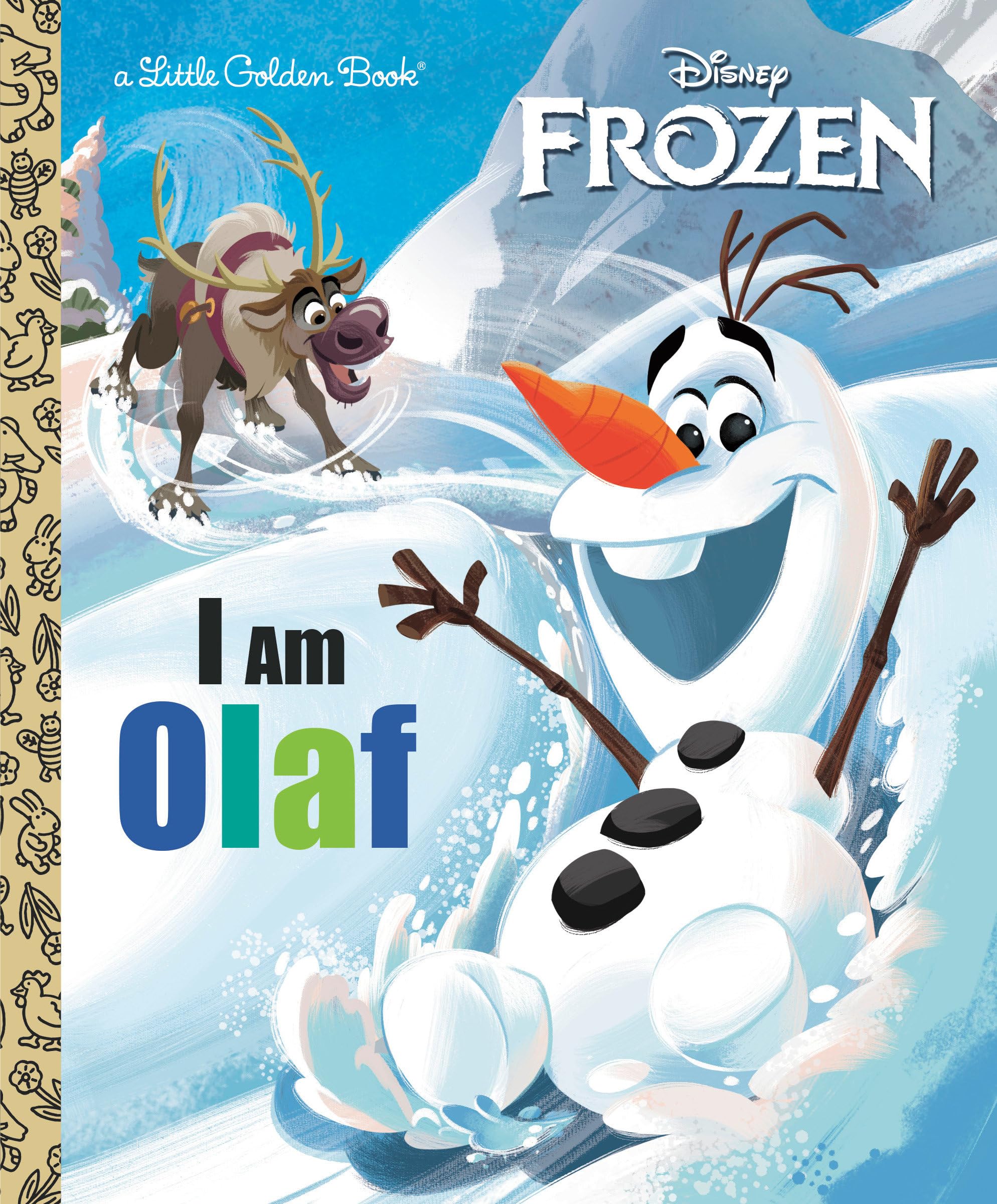I Am Olaf (Disney Frozen) (Little Golden Book),New