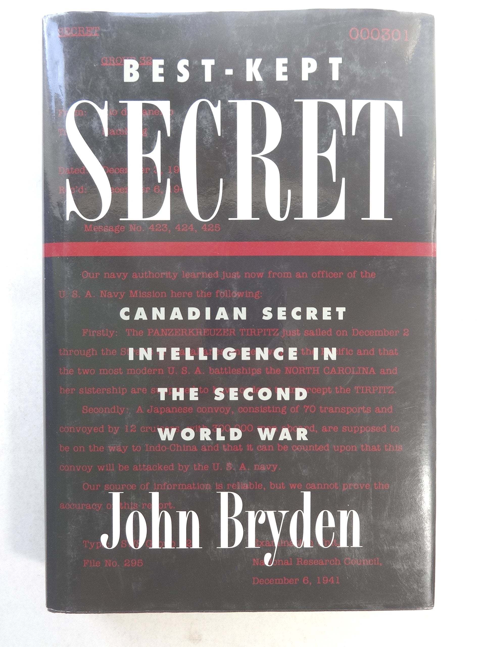 Bestkept Secret: Canadian Secret Intelligence In The Second World War