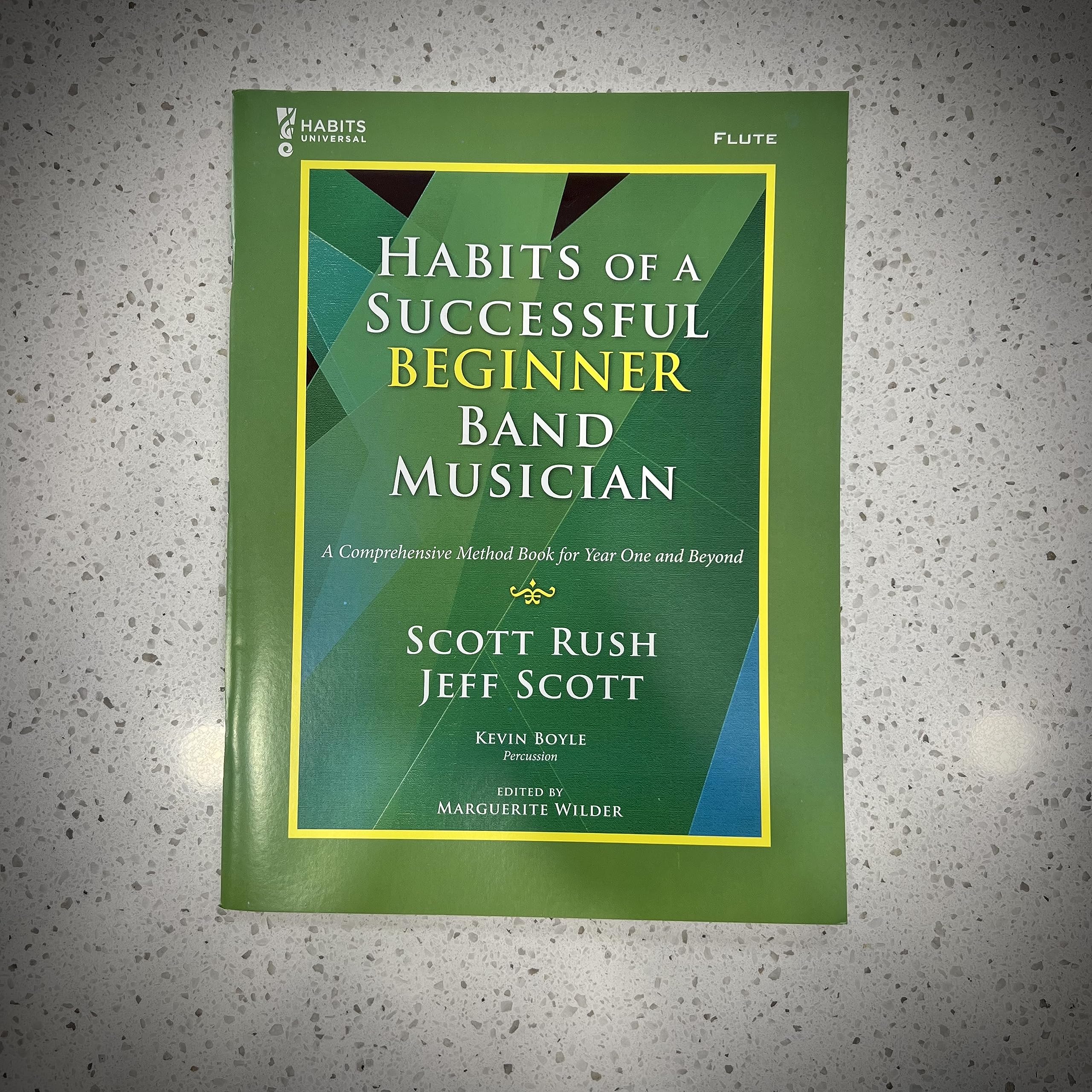 G10161  Habits Of A Successful Beginner Band Musician  Flute