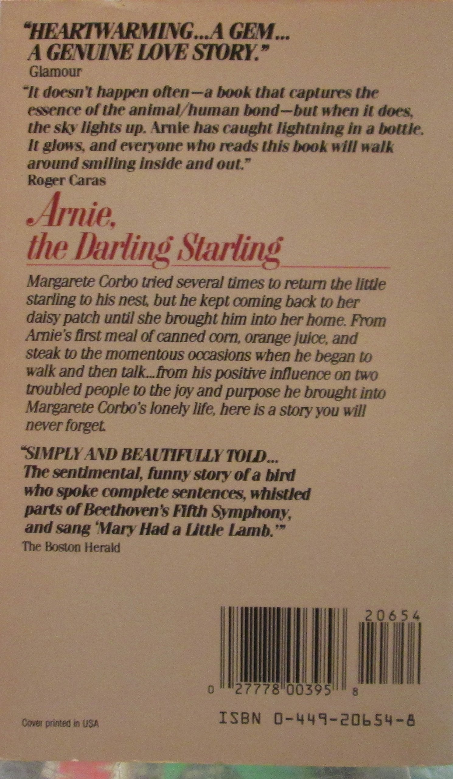 Arnie the Darling Starling,New