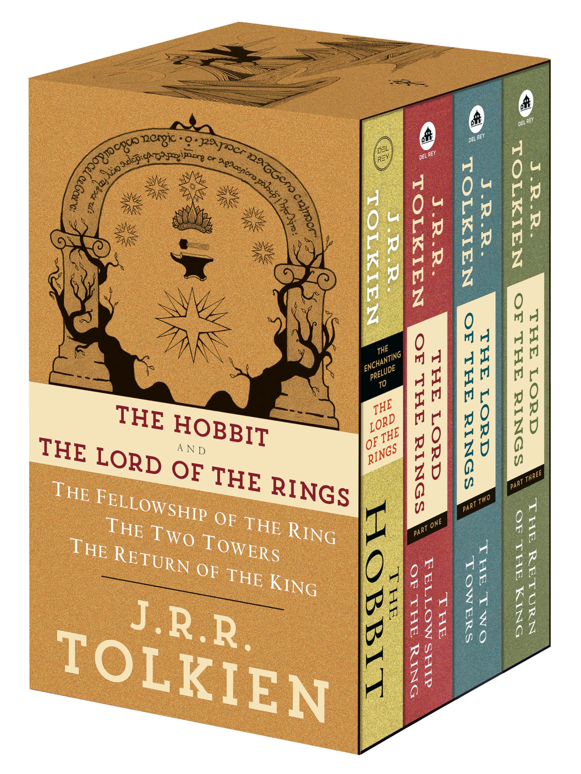 J.R.R. Tolkien 4Book Boxed Set: The Hobbit and The Lord of the Rings,Used