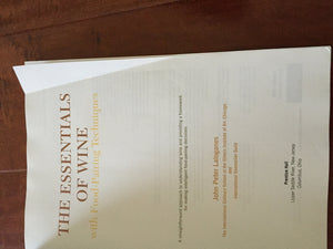 Essentials Of Wine With Food Pairing Techniques, The,New