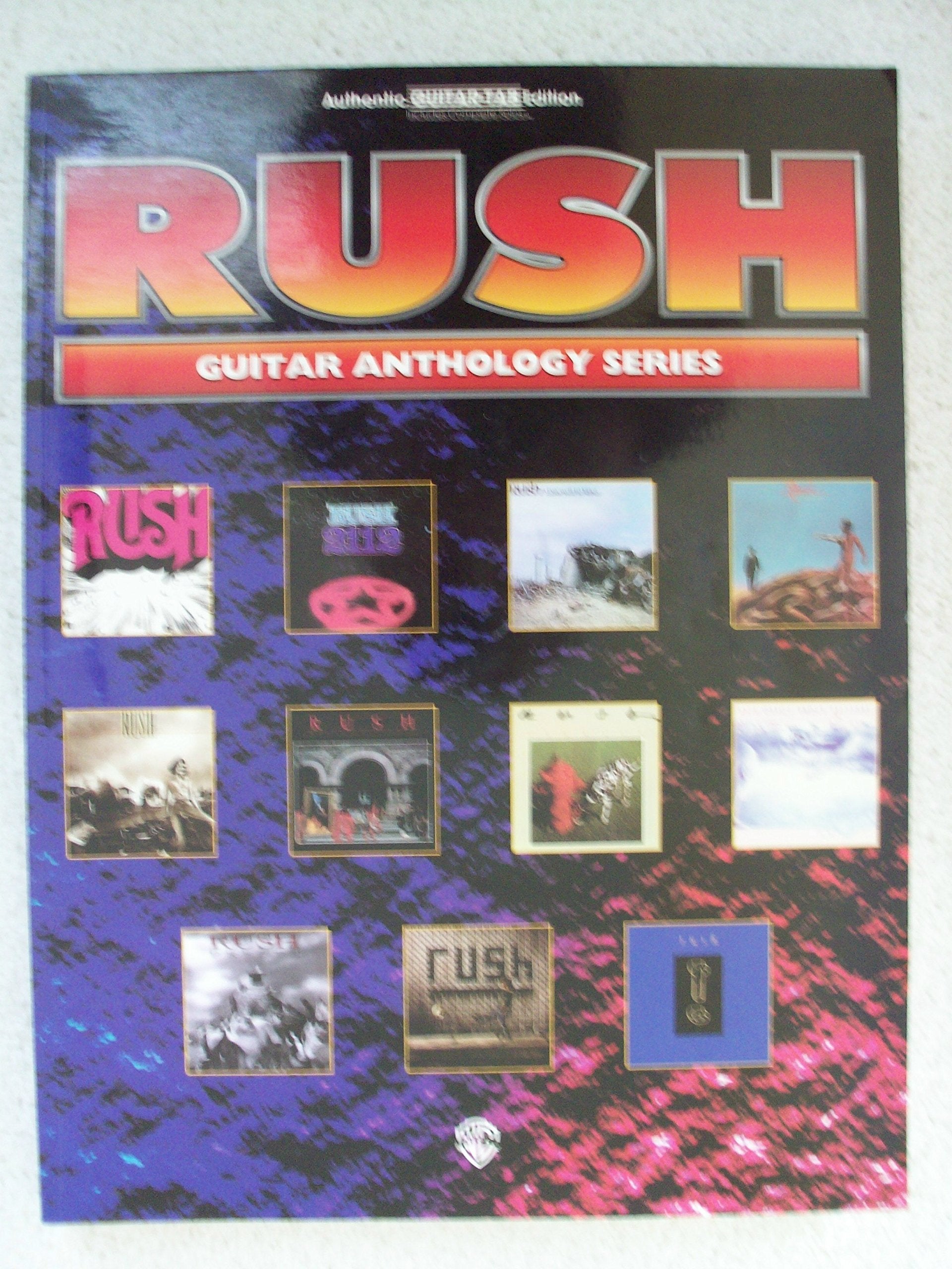 Rush: Guitar Anthology Series (Authentic GuitarTab Edition),Used