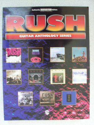 Rush: Guitar Anthology Series (Authentic GuitarTab Edition),Used