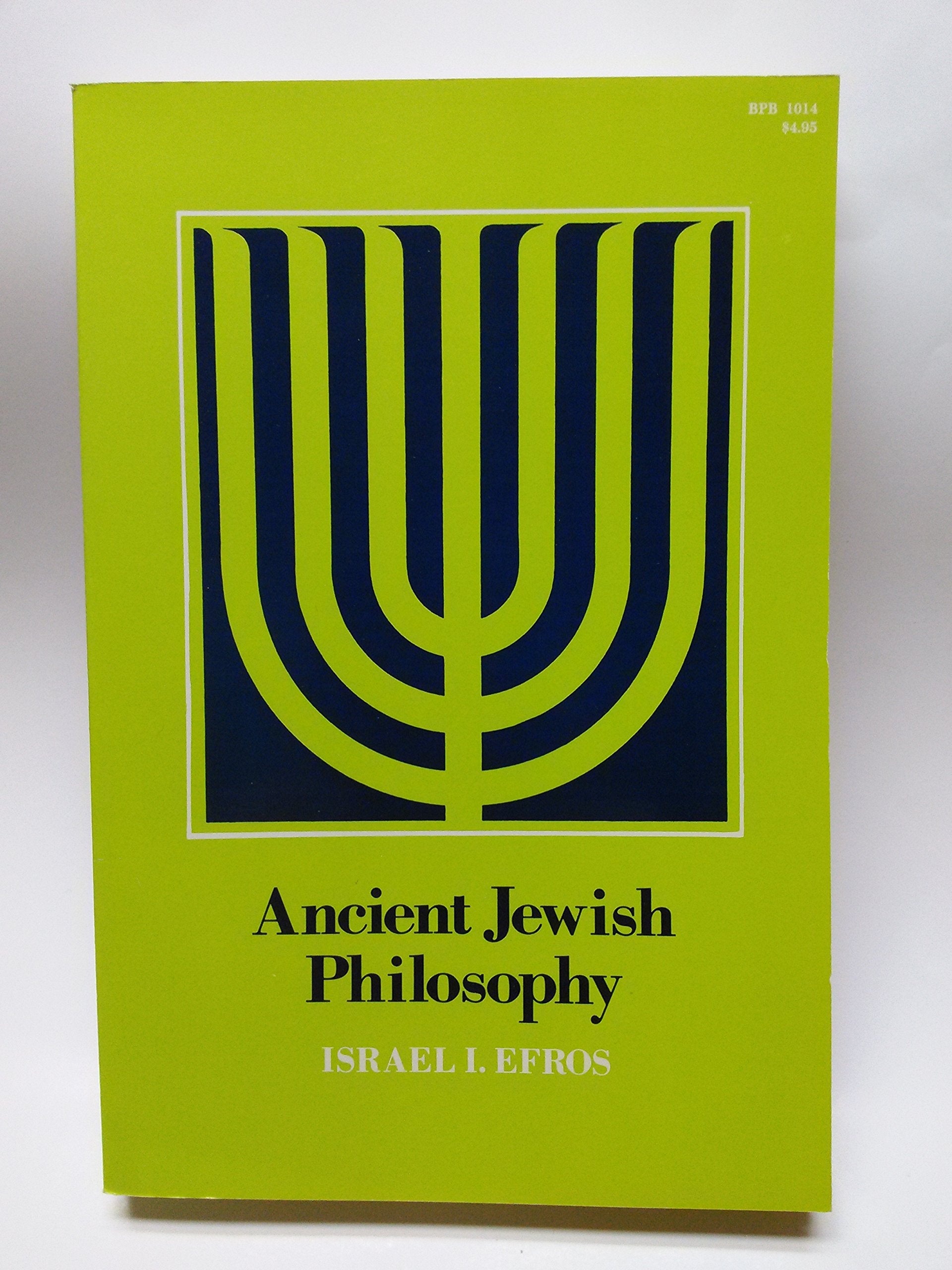 Ancient Jewish Philosophy,Used