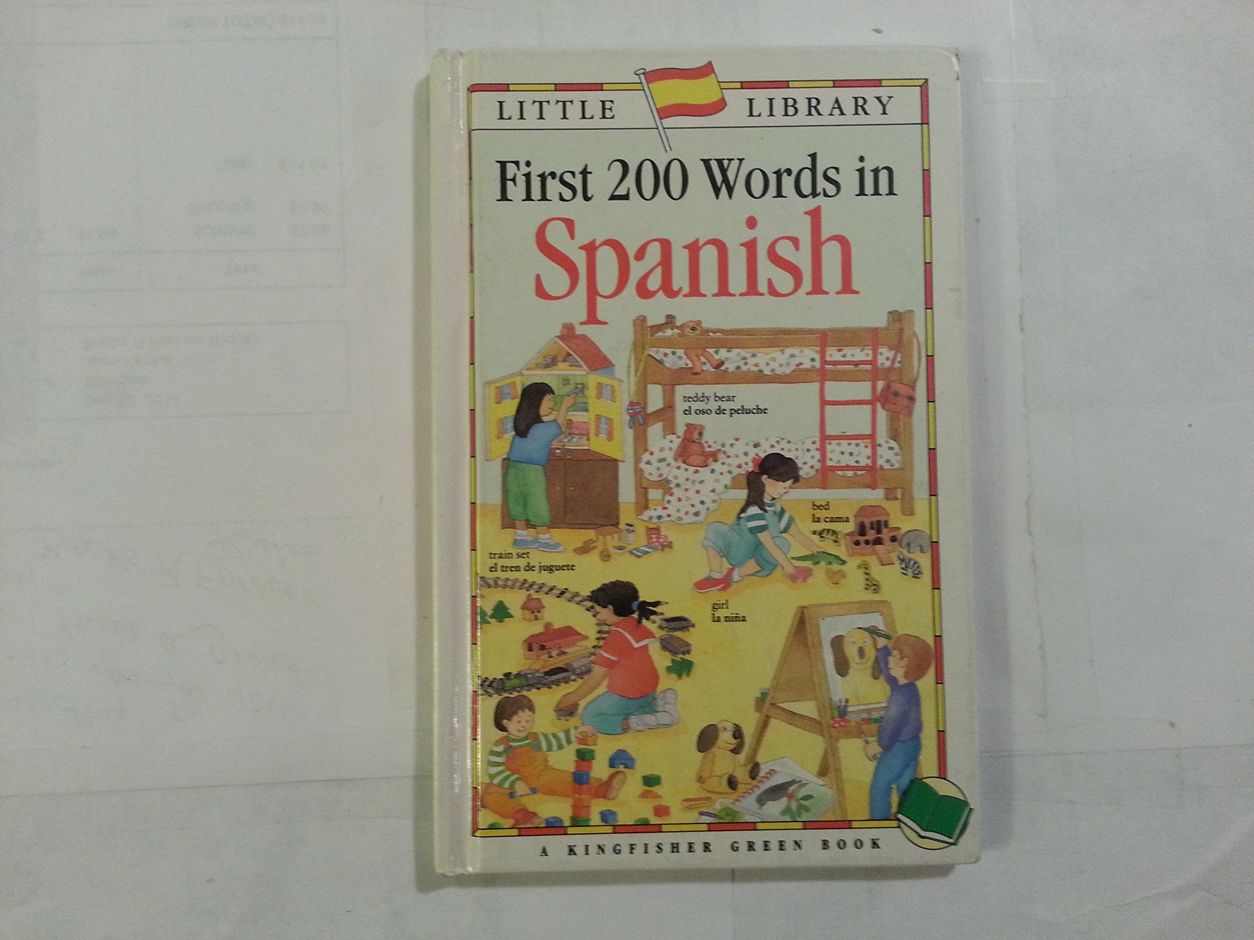 First 200 Words in Spanish (Little Library) (English and Spanish Edition),Used