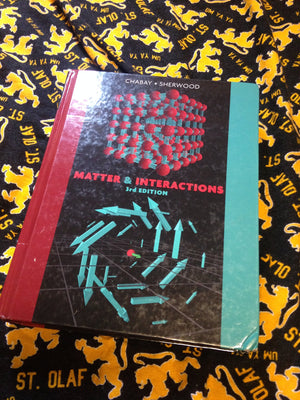 Matter And Interactions,New
