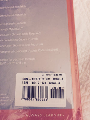Elementary Statistics (Book & Mystatlab Access Card),New