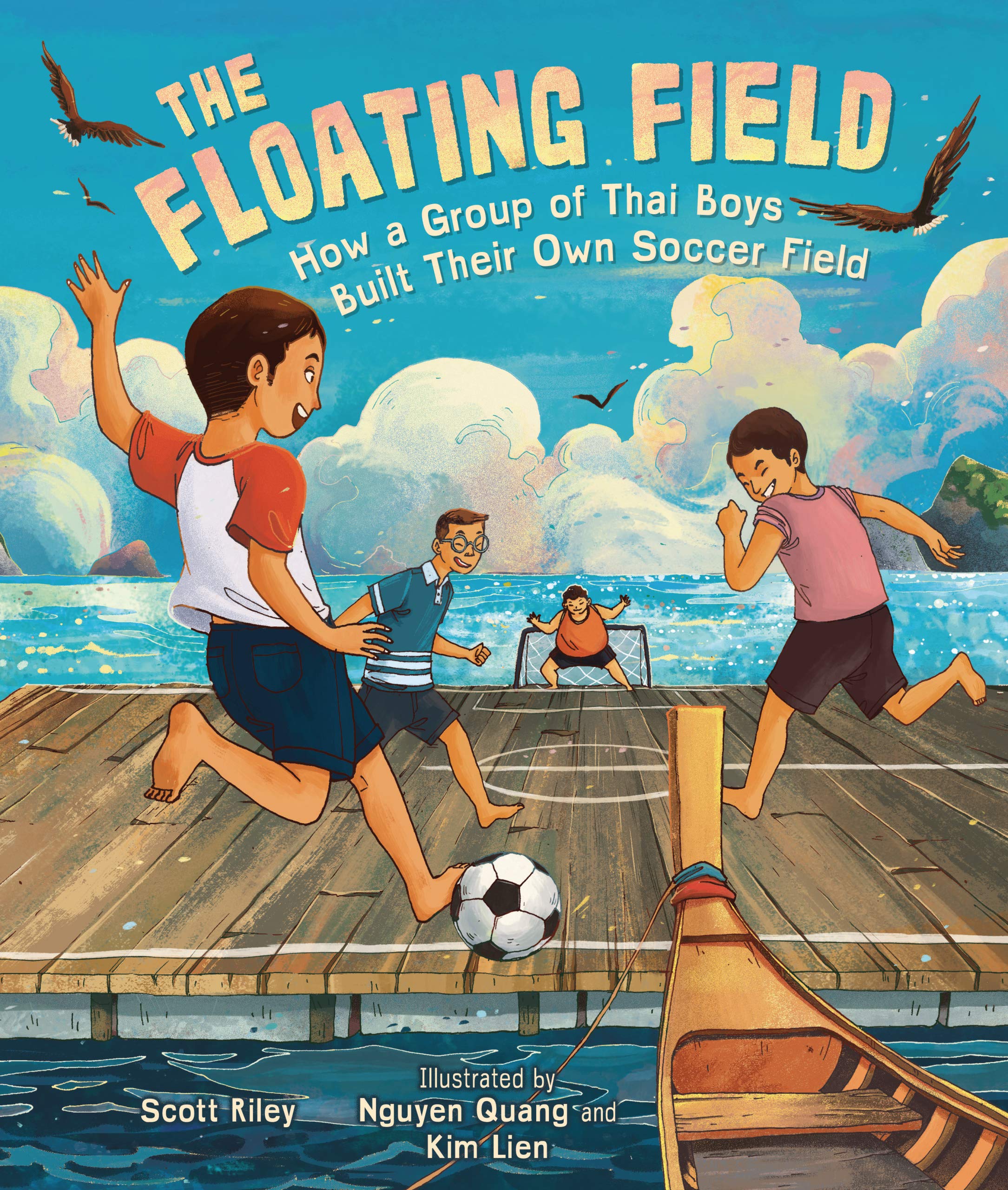 The Floating Field: How A Group Of Thai Boys Built Their Own Soccer Field,Used