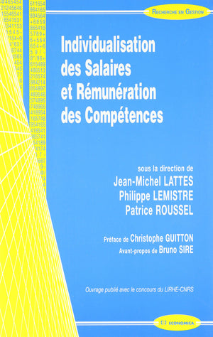 Individualisation des salaires et rmunration des comptences,Used