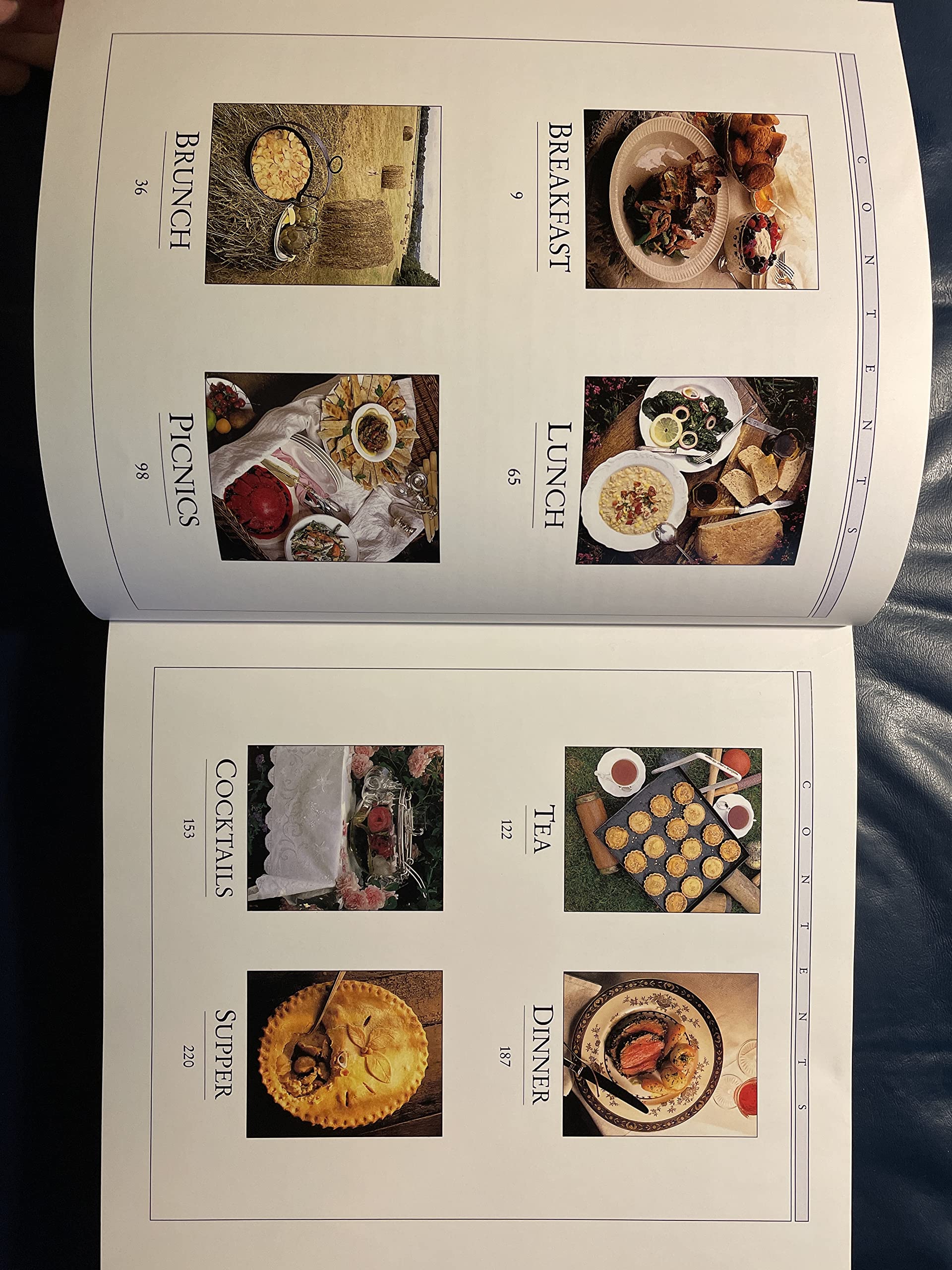 Crabtree & Evelyn Cookbook: A Book of Light Meals and Small Feasts,New