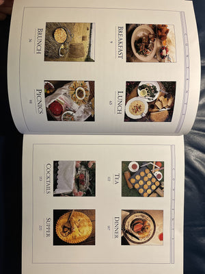 Crabtree & Evelyn Cookbook: A Book of Light Meals and Small Feasts,New
