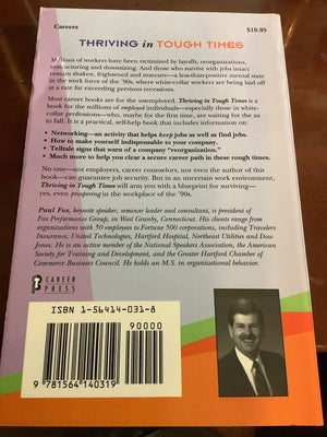 Thriving in Tough Times,Used