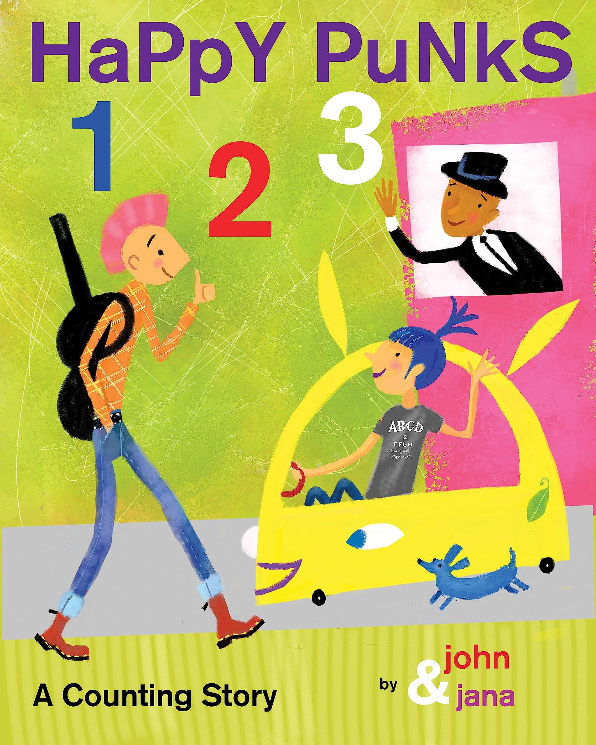 Happy Punks 1 2 3: A Counting Story (Wee Rebel),Used