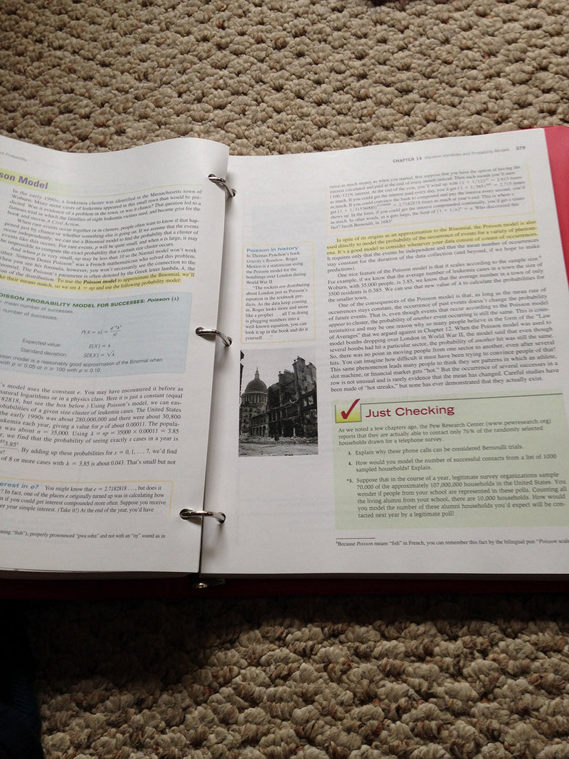 Intro Stats, Books A La Carte Edition