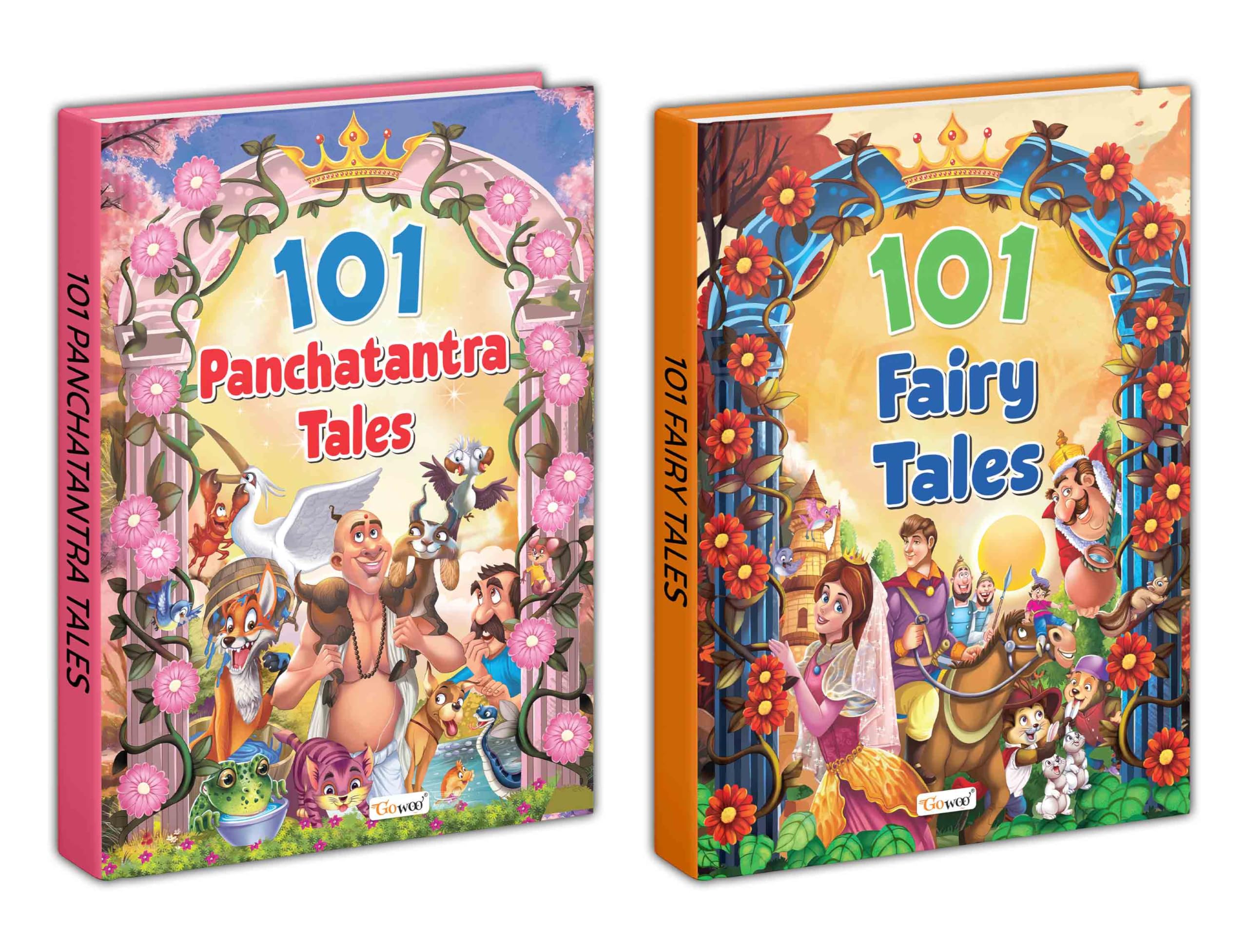 101 Panchatantra And Fairy Tales Book For Kids (Ages 3-12) (Hardbound) : Classic Indian Tales For Kids, Children Learning Book, Educational Storybook, Kids Fairy Tales.