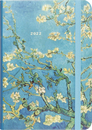 2022 Almond Blossom Weekly Planner (16Month Engagement Calendar),New