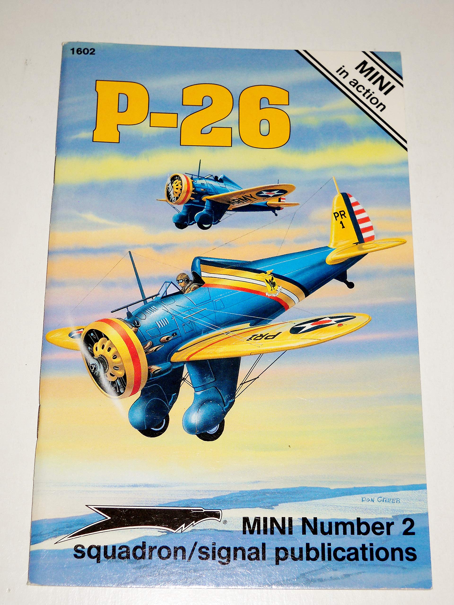 Boeing P26 Peashooter  Mini In Action No. 2,Used