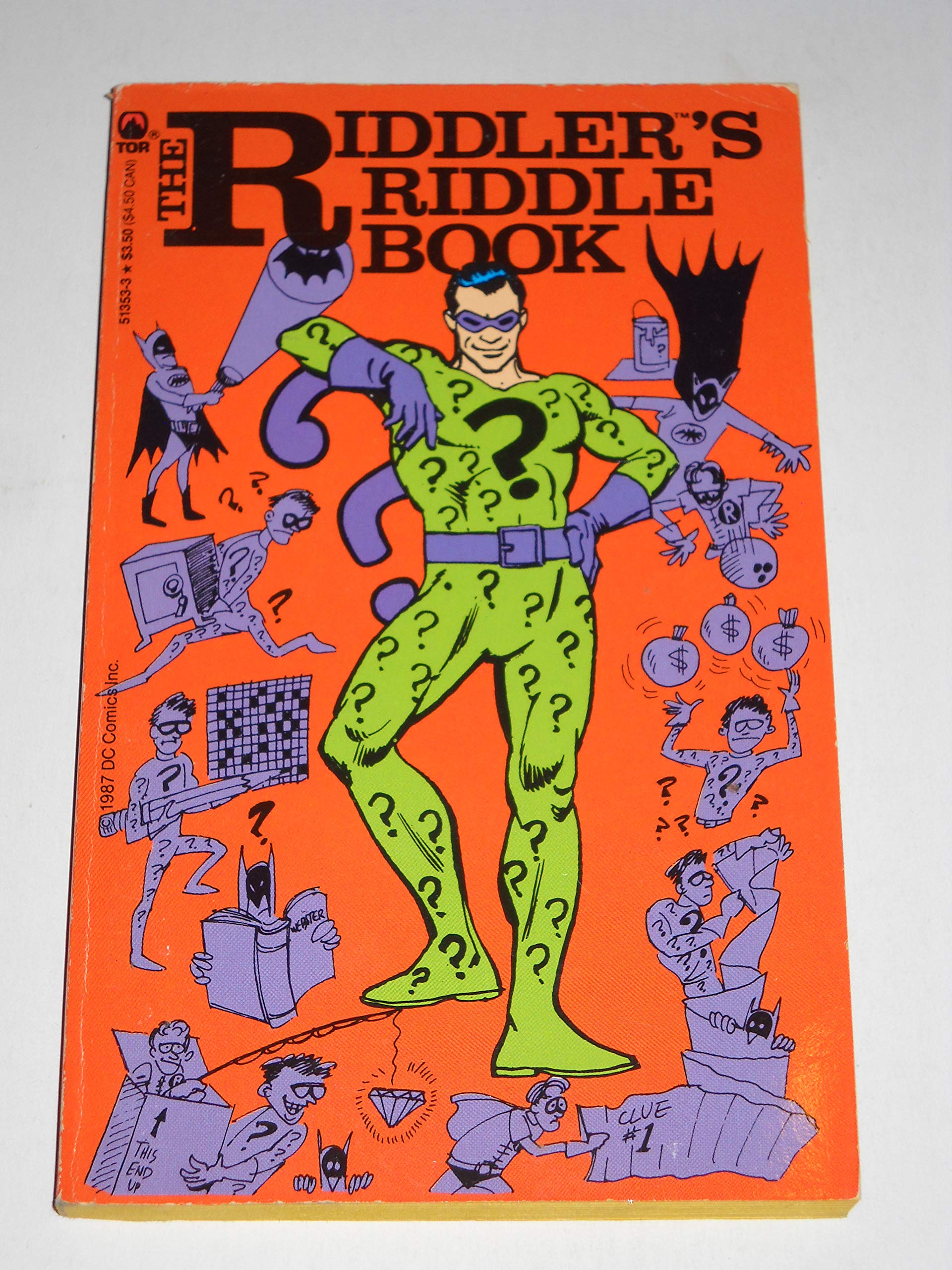 The Riddler's Riddle Book,Used