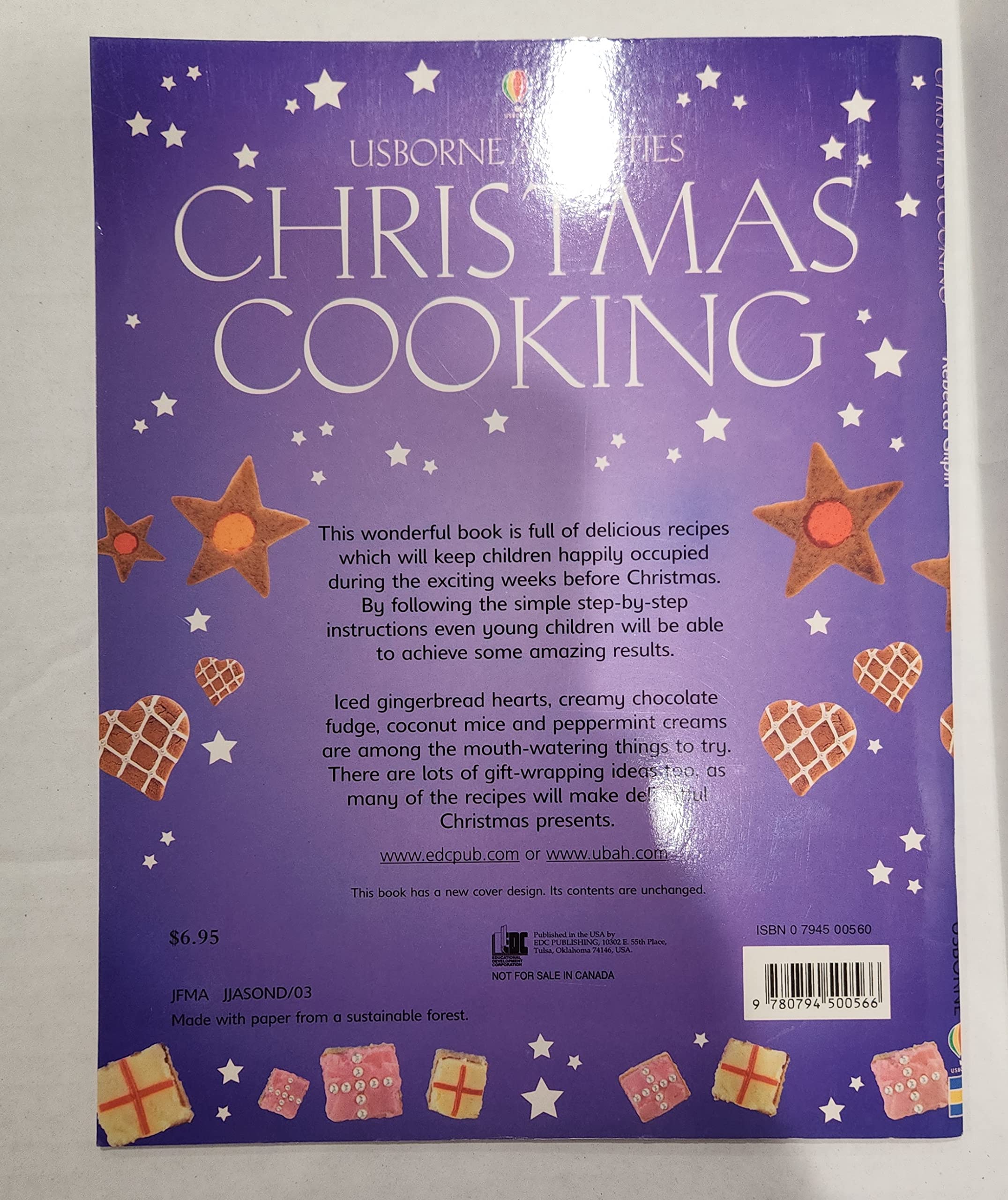 Christmas Cooking (Usborne Activities),Used