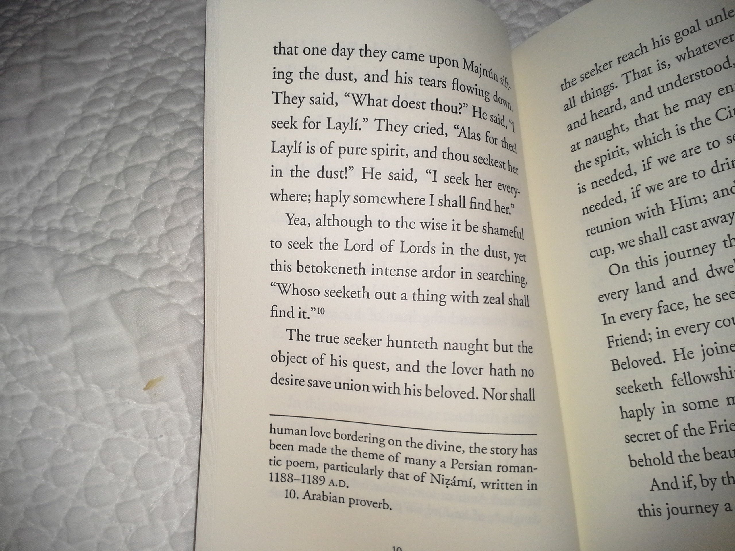 The Seven Valleys And The Four Valleys,Used