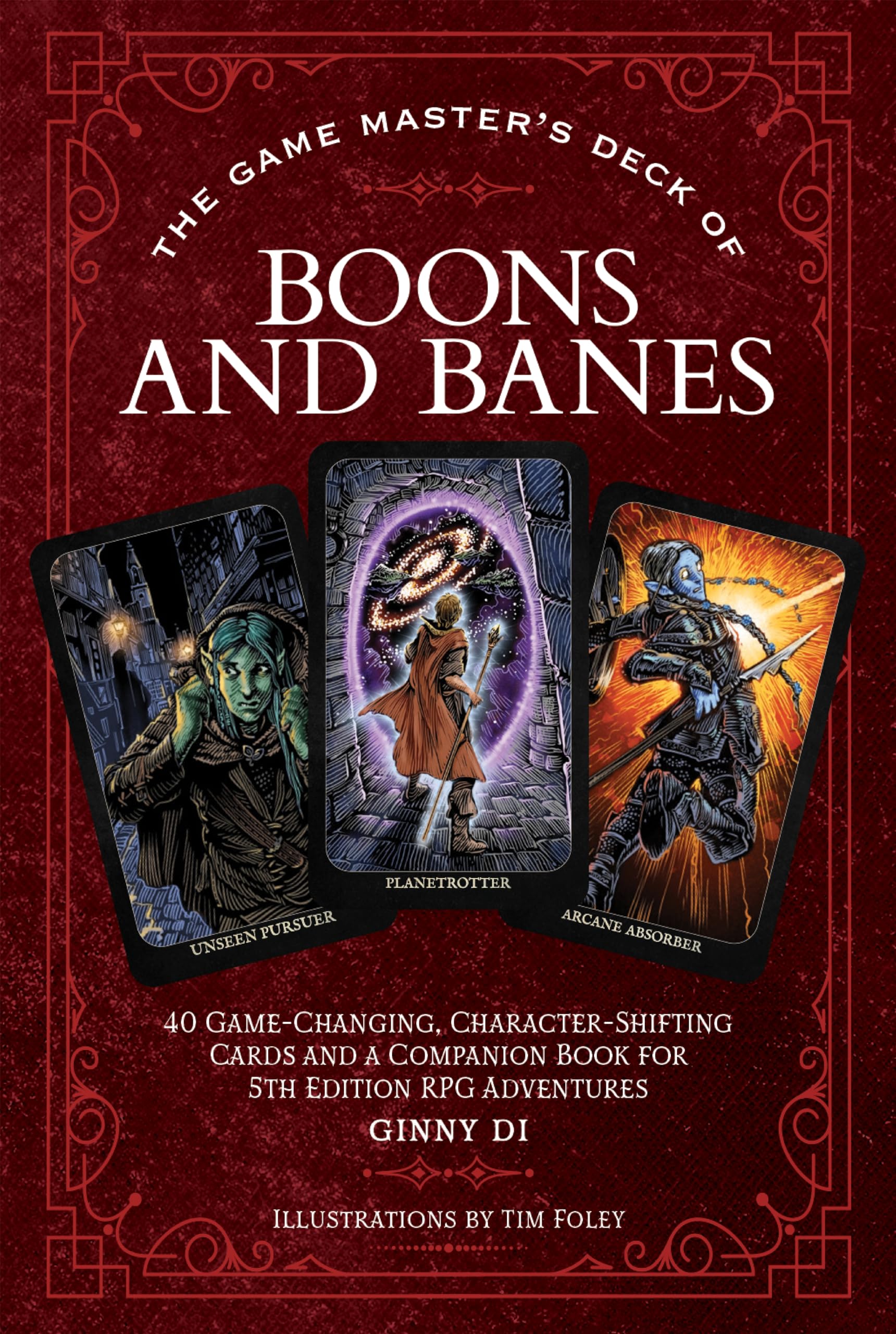 The Game Master's Deck of Boons and Banes: 40 gamechanging, charactershifting cards and a companion book for 5th edition RPG a,New