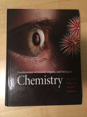 Fundamentals Of General, Organic, And Biological Chemistry (7Th Edition)