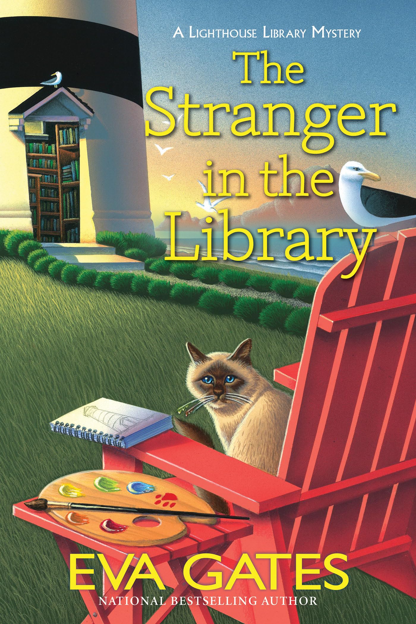 The Stranger In The Library (A Lighthouse Library Mystery)