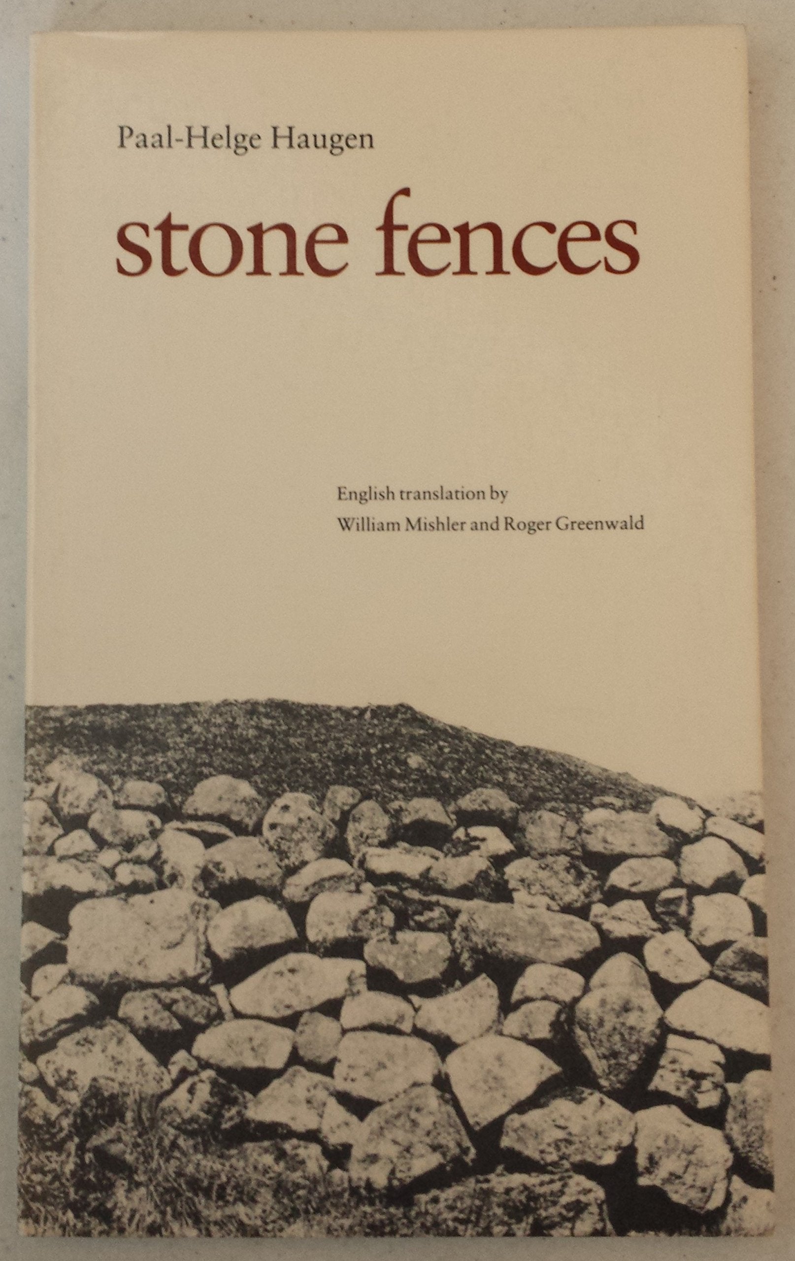 Stone Fences: A Book From The Inner Townships From Childhood In The Fifties,Used