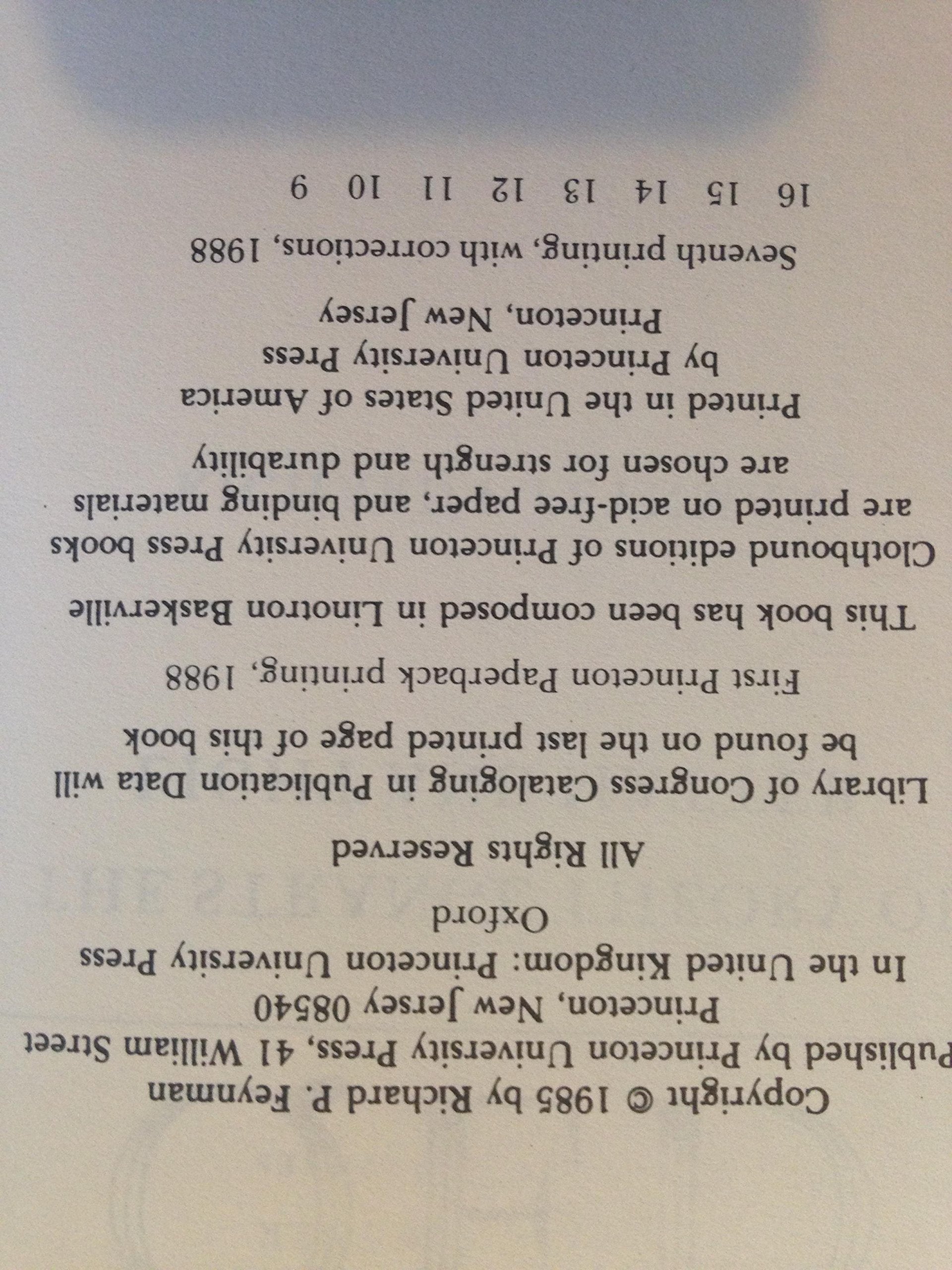 QED: The Strange Theory of Light and Matter,Used