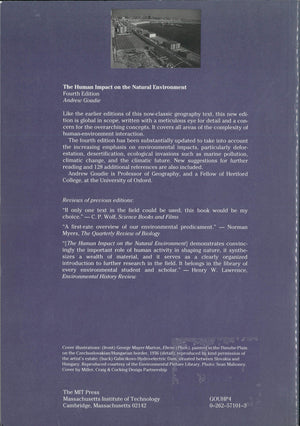 The Human Impact on the Natural Environment,Used
