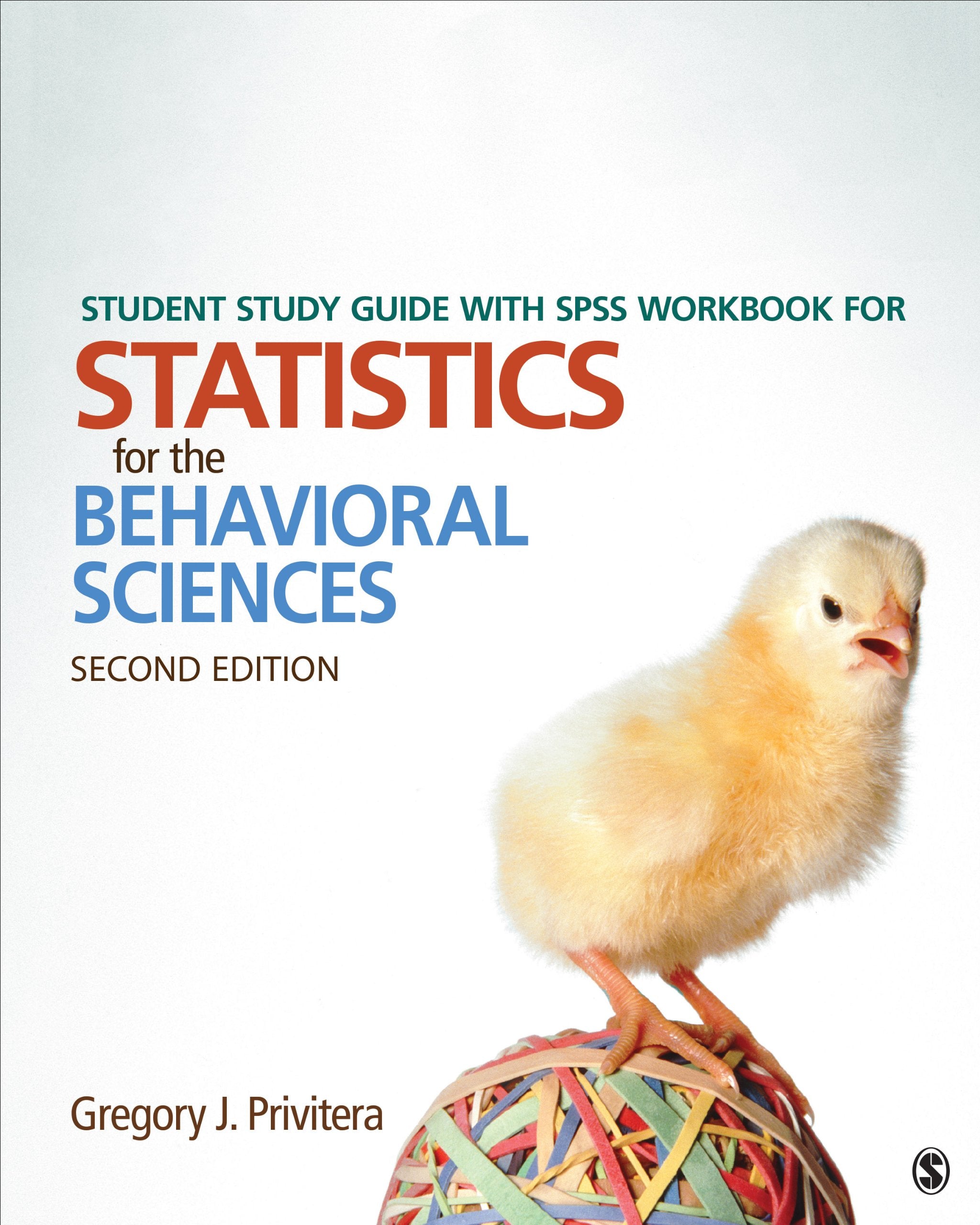 Student Study Guide with SPSS Workbook for Statistics for the Behavioral Sciences,Used