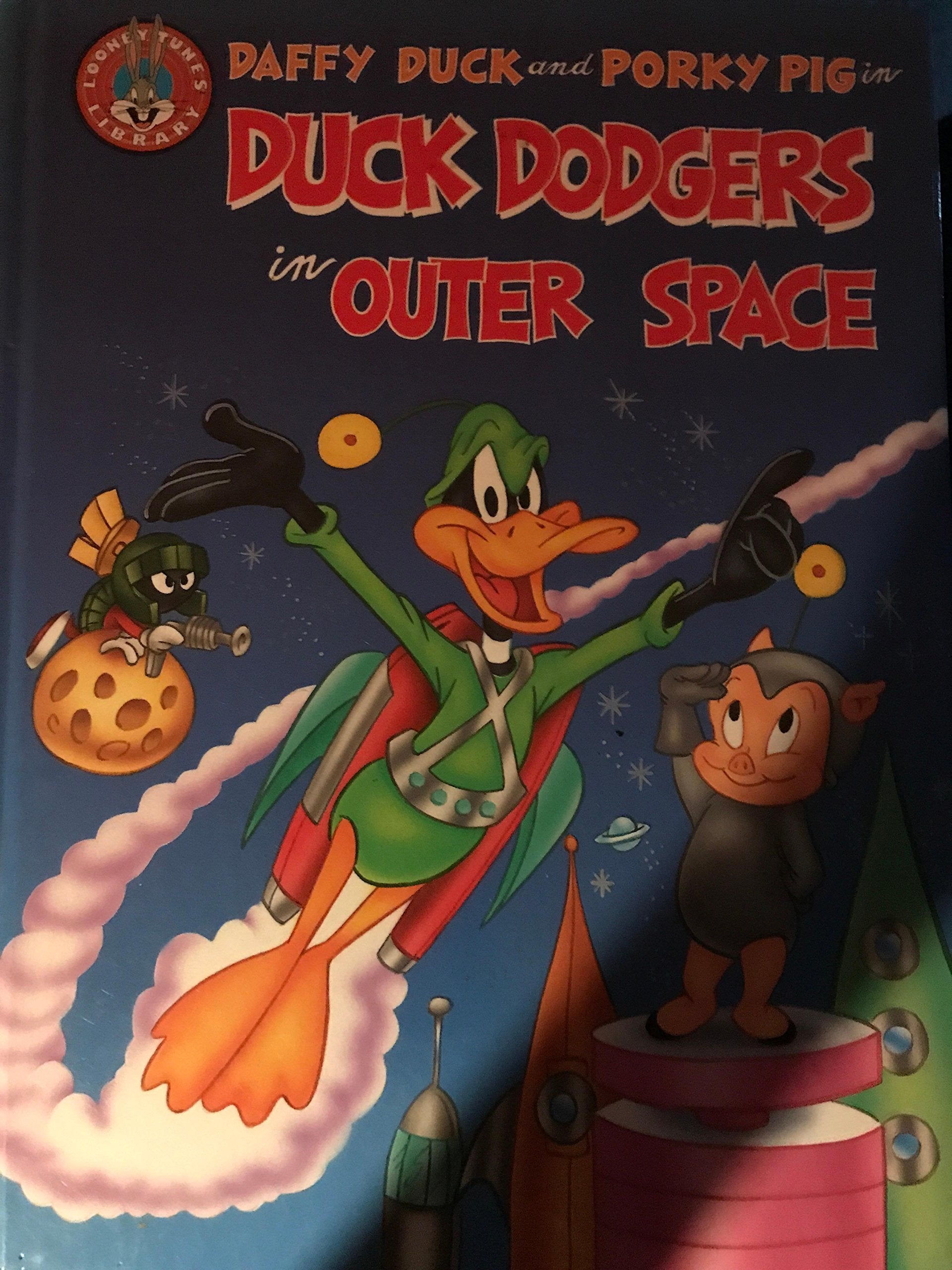 Daffy Duck and Porky Pig in Duck Dodgers in Outer Space (Looney Tunes Big Screen Storybooks),Used