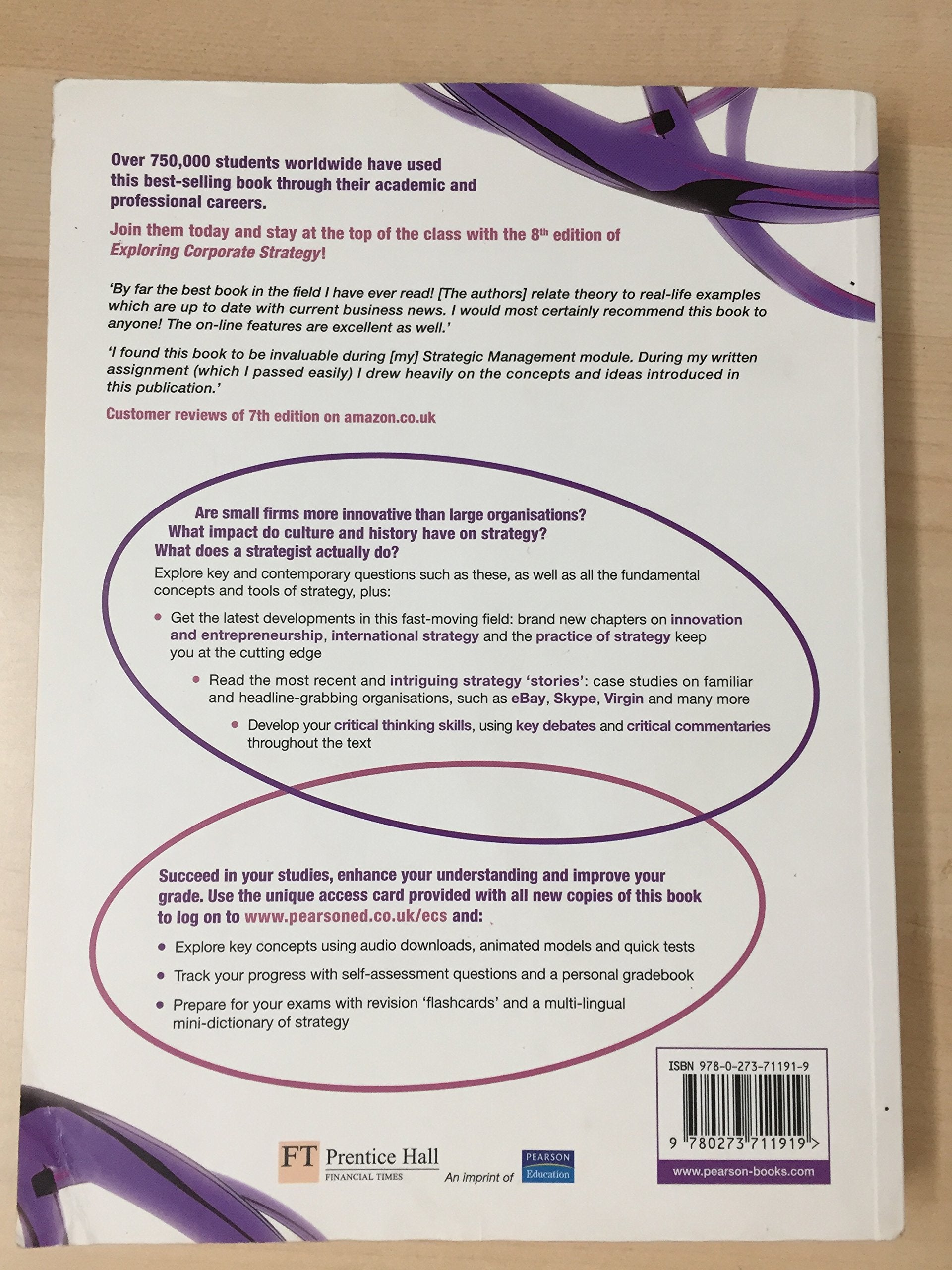 Exploring Corporate Strategy,Used
