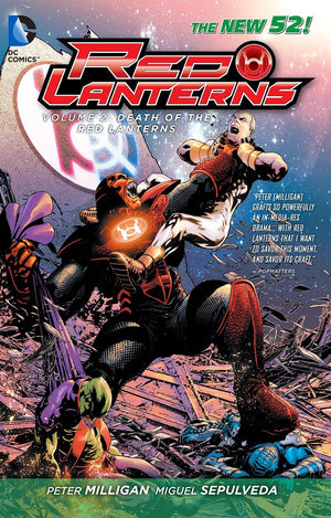 Red Lanterns Vol. 2: The Death of the Red Lanterns (The New 52),Used
