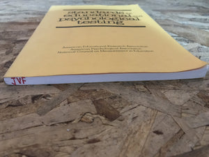 Standards for Educational and Psychological Testing,Used