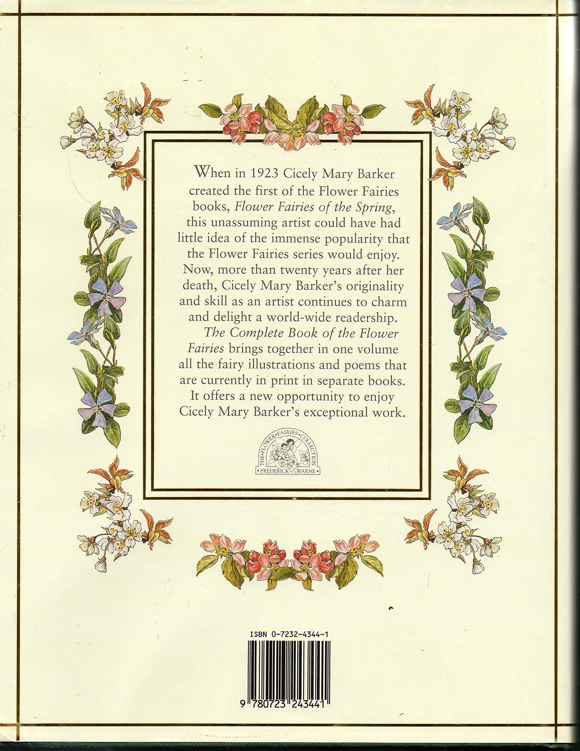 The Complete Book Of The Flower Fairies-used