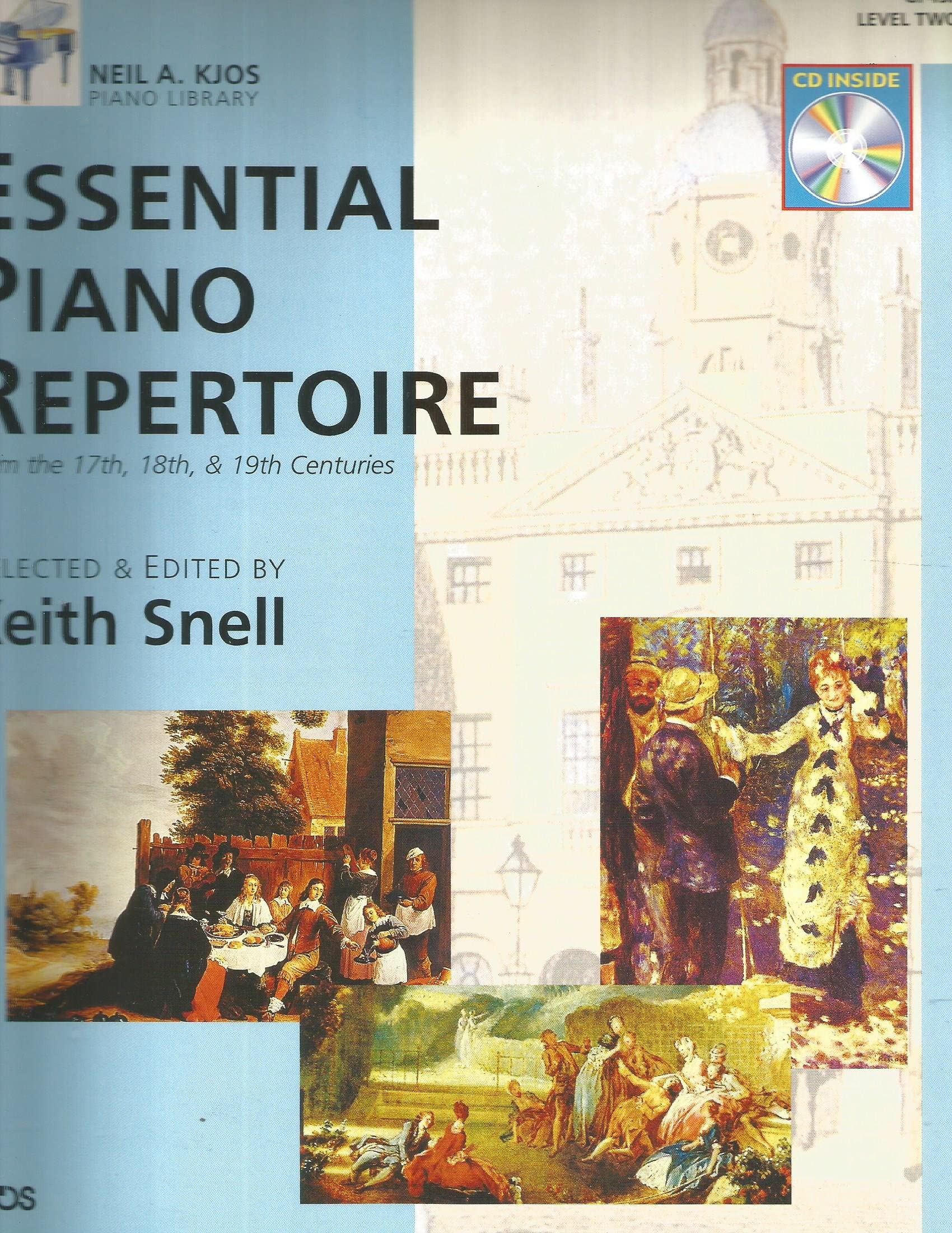 Gp452  Essential Piano Repertoire Of The 17Th, 18Th, & 19Th Centuries Level 2,New